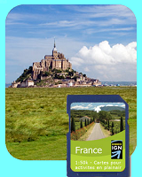 SD-kaart Frankrijk